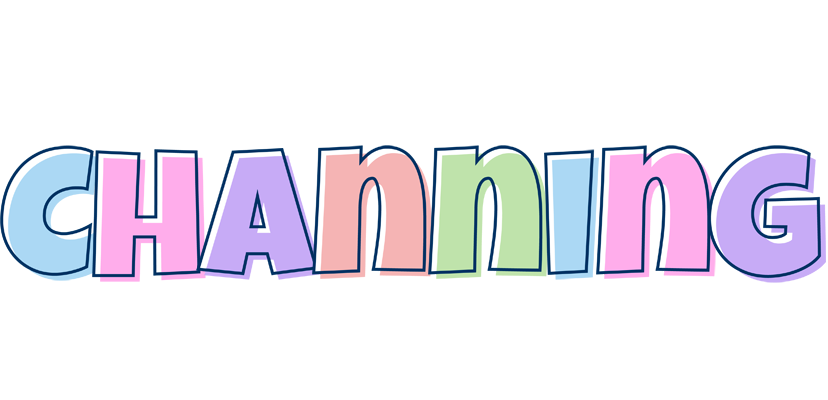 Channing pastel logo