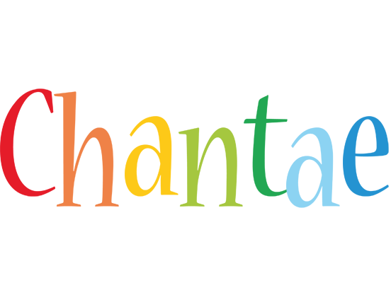 Chantae birthday logo
