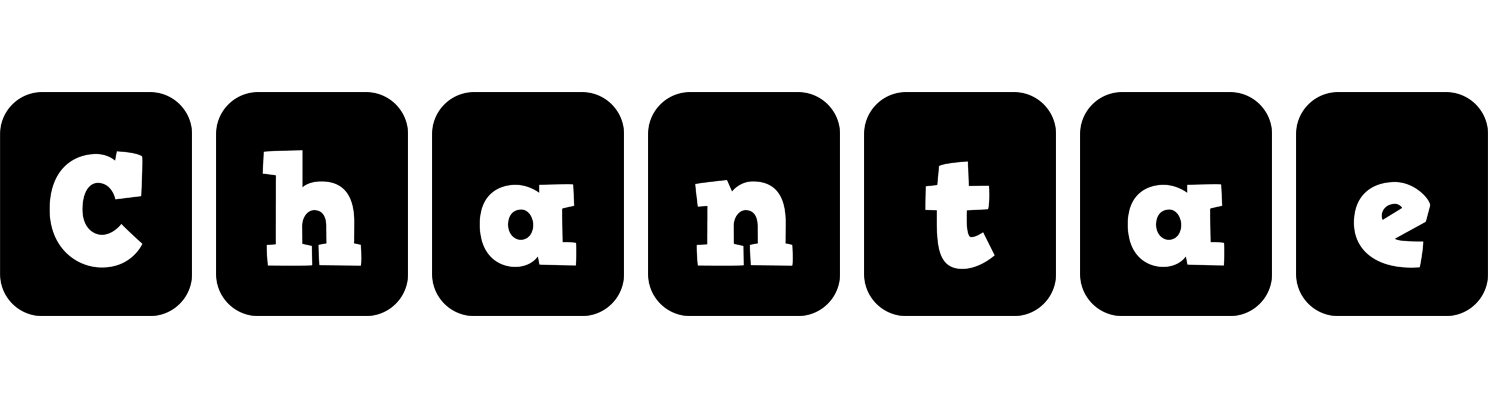 Chantae box logo