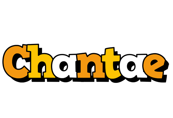 Chantae cartoon logo