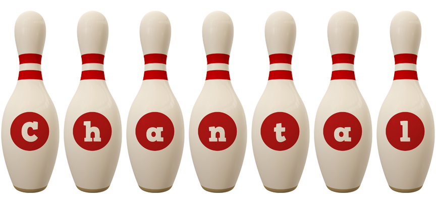 Chantal bowling-pin logo