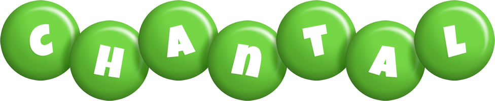 Chantal candy-green logo