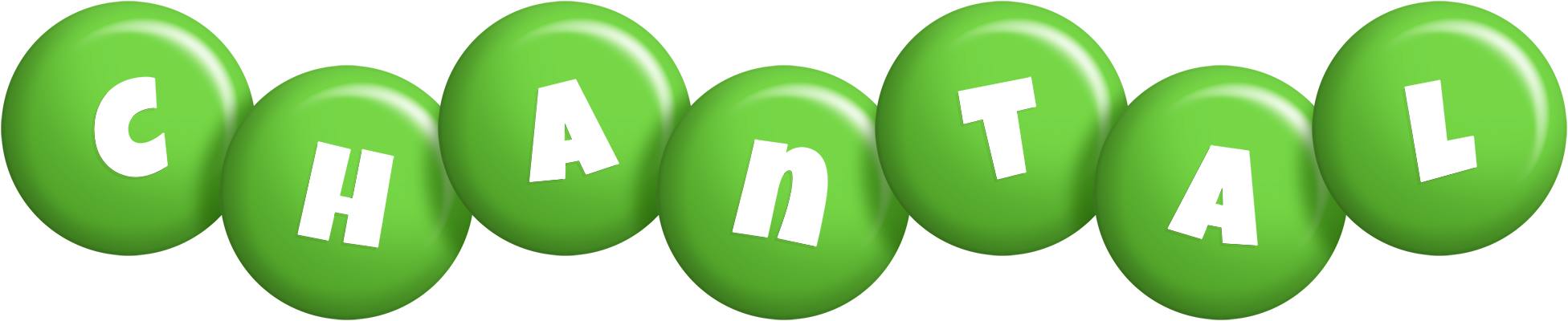 Chantal candy-green logo