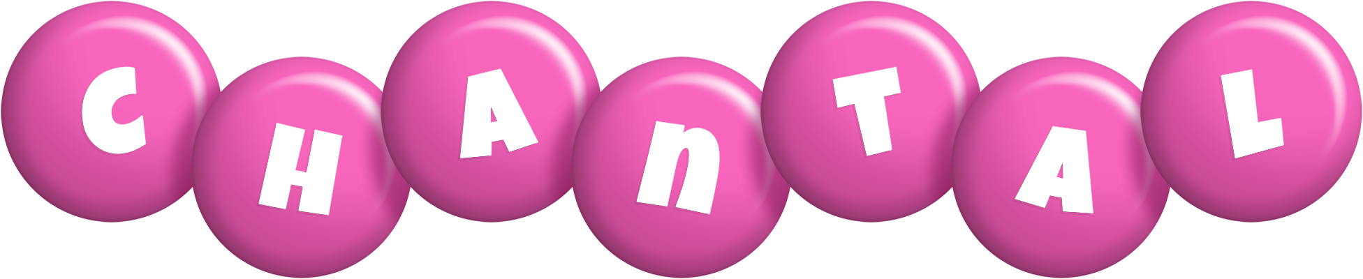 Chantal candy-pink logo