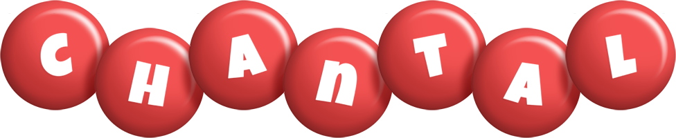 Chantal candy-red logo