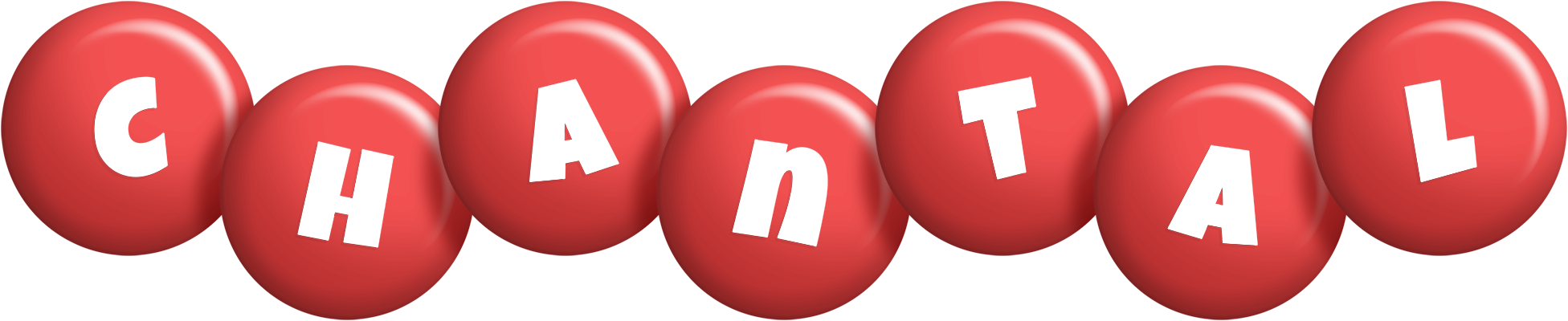 Chantal candy-red logo