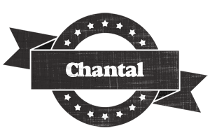 Chantal grunge logo
