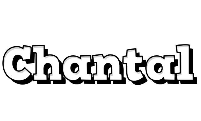 Chantal snowing logo