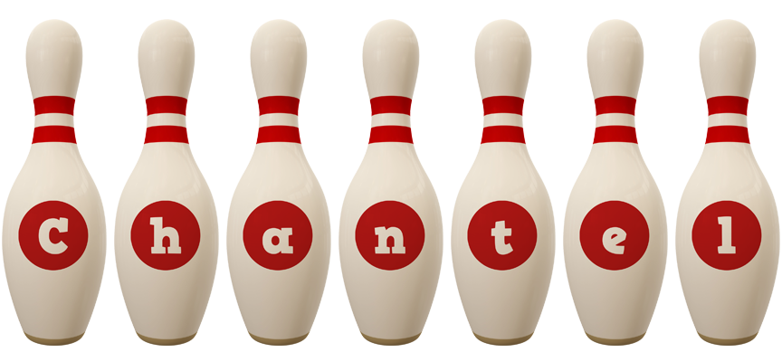 Chantel bowling-pin logo