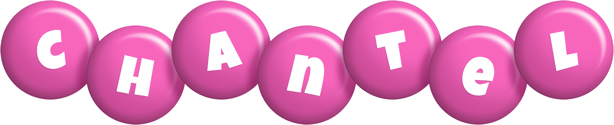 Chantel candy-pink logo
