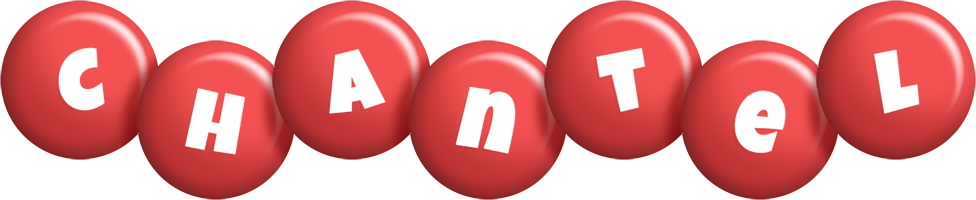 Chantel candy-red logo
