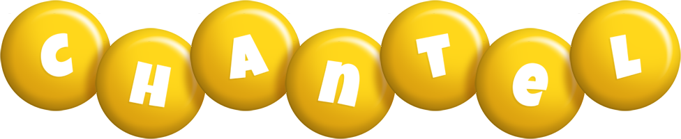 Chantel candy-yellow logo