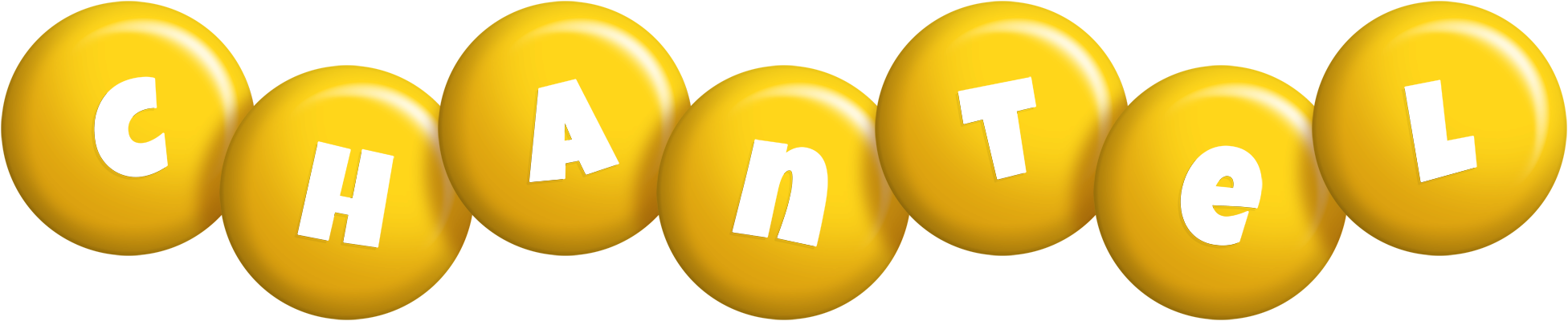 Chantel candy-yellow logo