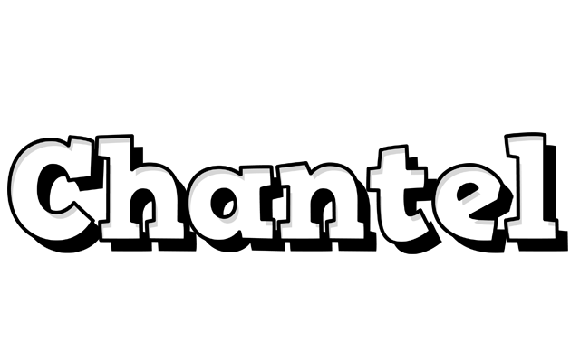 Chantel snowing logo