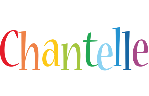 Chantelle birthday logo