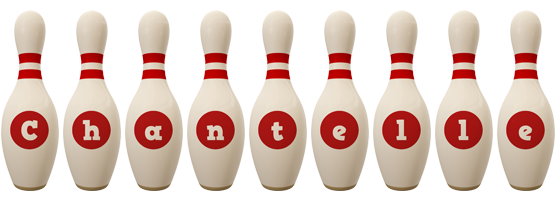 Chantelle bowling-pin logo