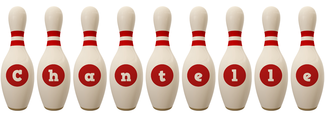 Chantelle bowling-pin logo