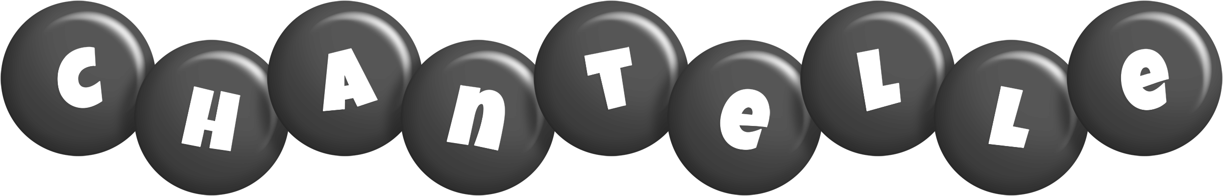 Chantelle candy-black logo