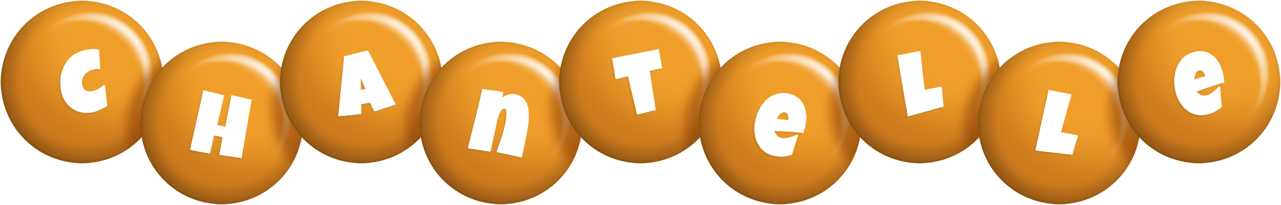 Chantelle candy-orange logo