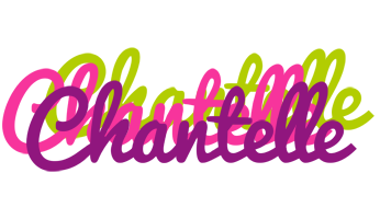 Chantelle flowers logo