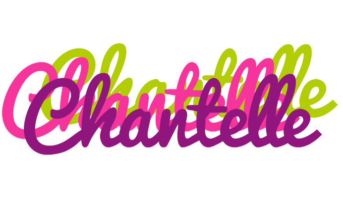 Chantelle flowers logo