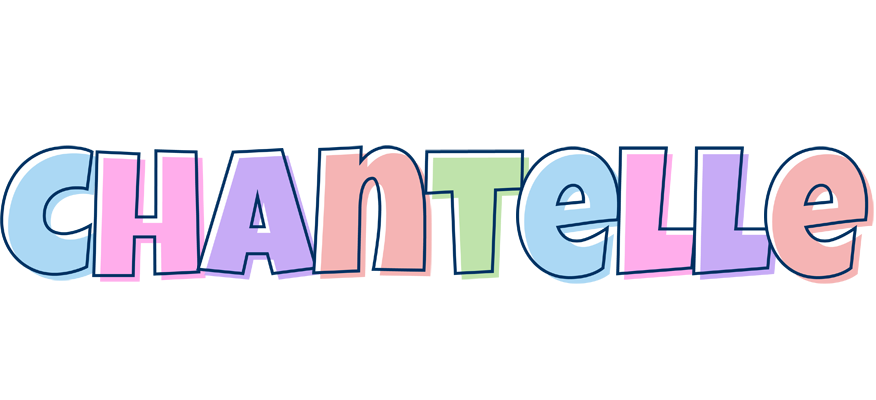 Chantelle pastel logo