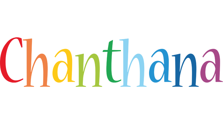 Chanthana birthday logo