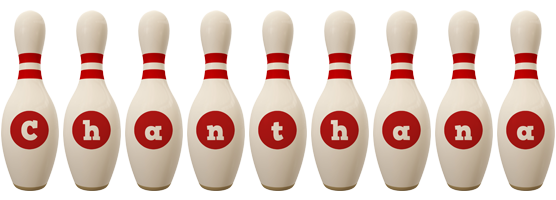 Chanthana bowling-pin logo