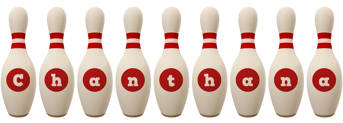 Chanthana bowling-pin logo