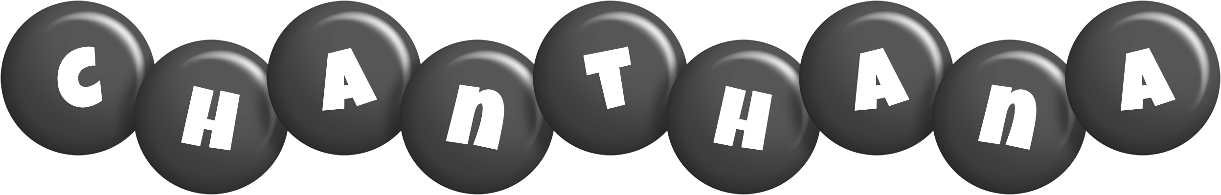 Chanthana candy-black logo