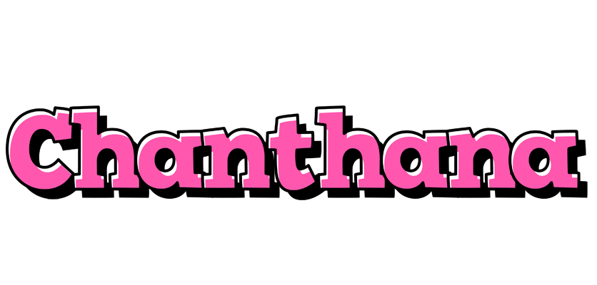 Chanthana girlish logo