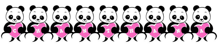 Chanthana love-panda logo