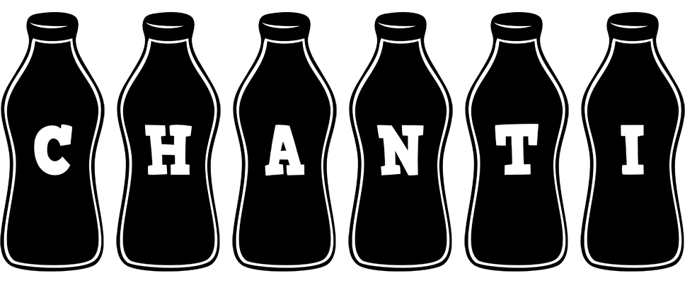 Chanti bottle logo