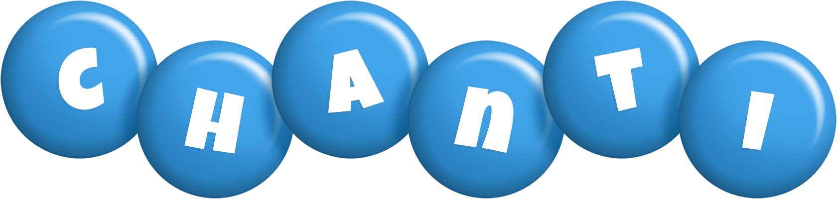 Chanti candy-blue logo