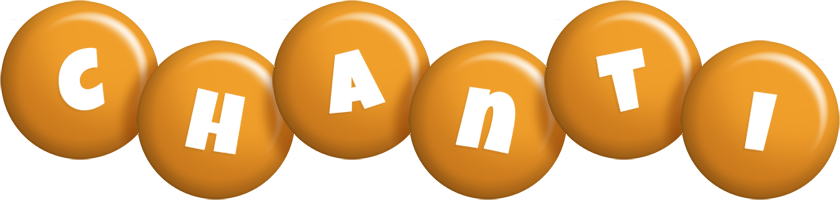 Chanti candy-orange logo