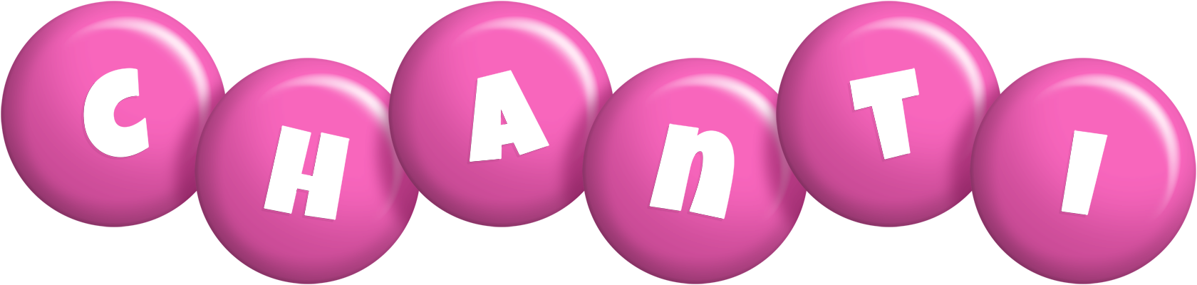 Chanti candy-pink logo