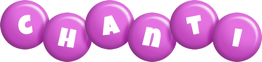 Chanti candy-purple logo