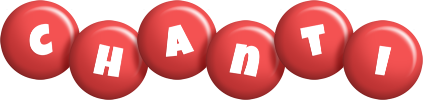 Chanti candy-red logo