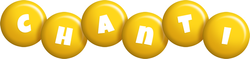 Chanti candy-yellow logo