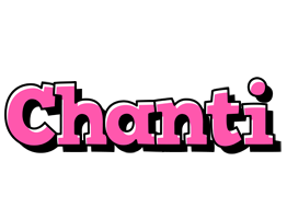 Chanti girlish logo