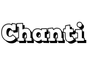 Chanti snowing logo
