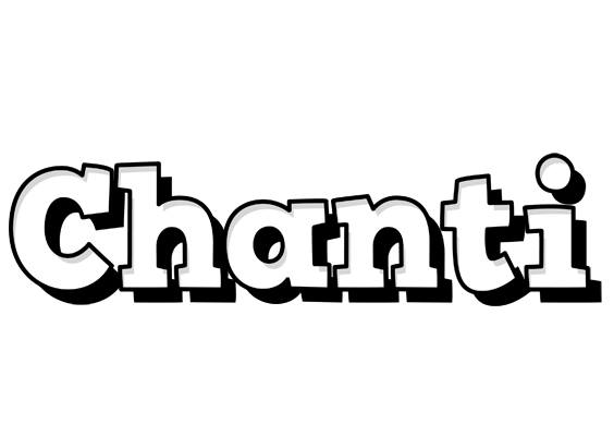 Chanti snowing logo