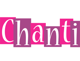 Chanti whine logo
