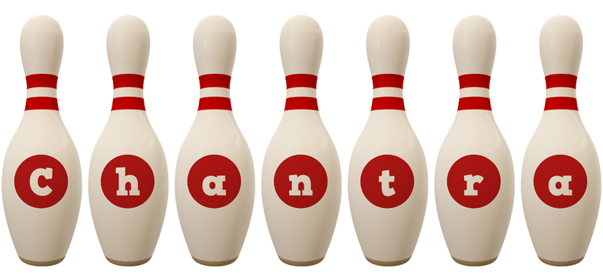 Chantra bowling-pin logo