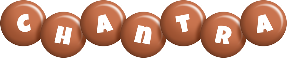 Chantra candy-brown logo