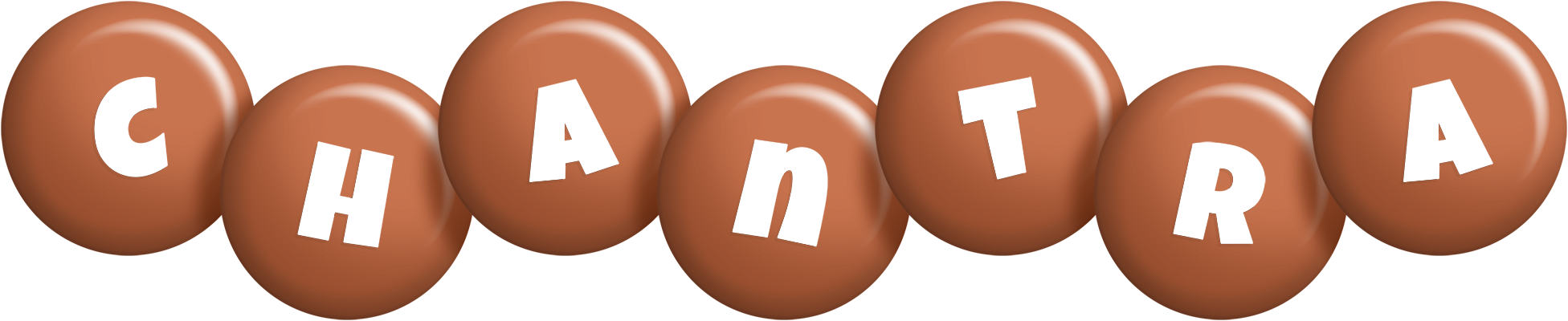 Chantra candy-brown logo
