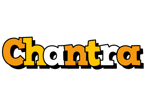 Chantra cartoon logo