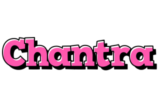 Chantra girlish logo