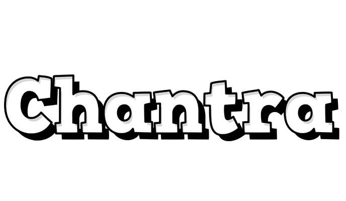Chantra snowing logo