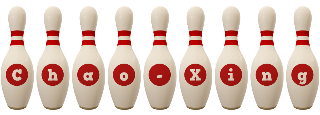 Chao-Xing bowling-pin logo